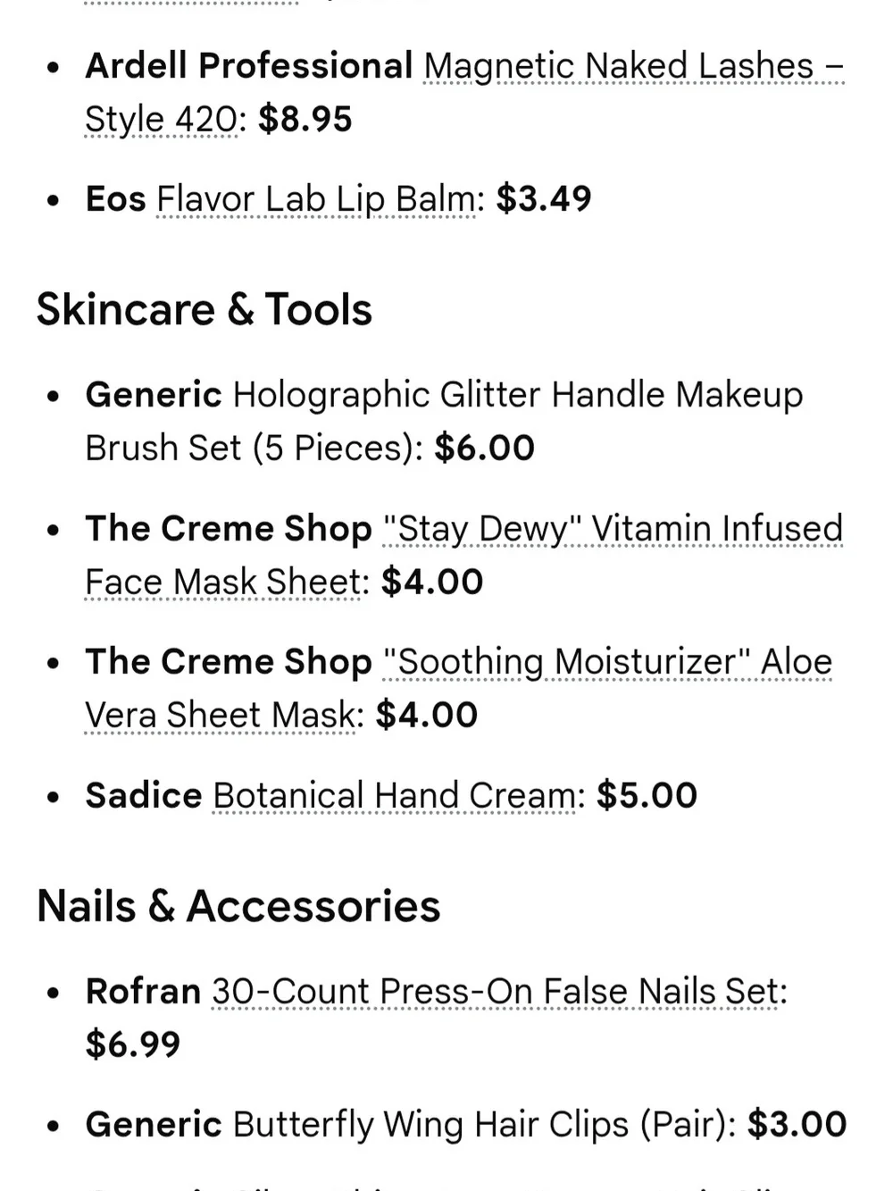 Mixed Makeup Bundle ultimate 17